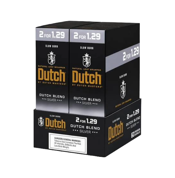 D M CIG DUTCH BLEND SILVR 30/2/1.29