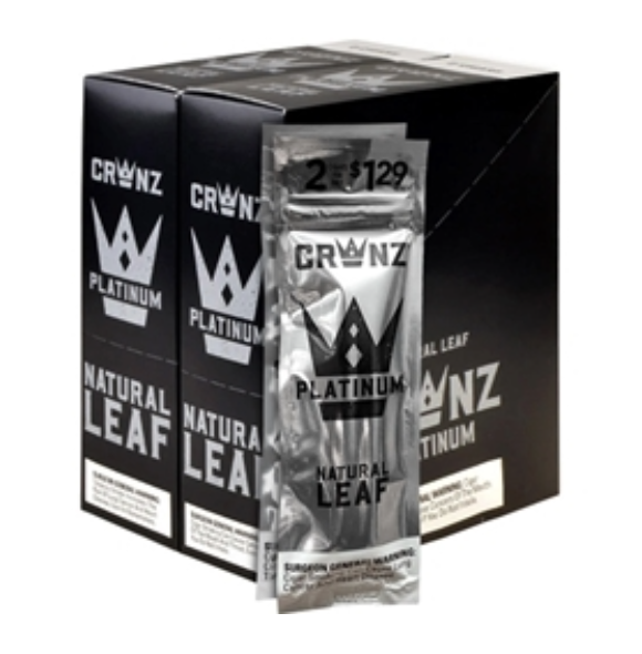 CRWNZ NAT LEAF PLATINUM 2/1.29 30/2