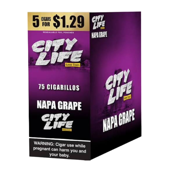 CITY LIFE NAPA GRAPE 15/5/$1.29