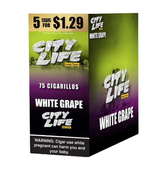 CITY LIFE WHT GRAPE 15/5/$1.29
