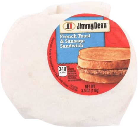 JIMMY DEAN FRENCH TOAST & SAUSAGE