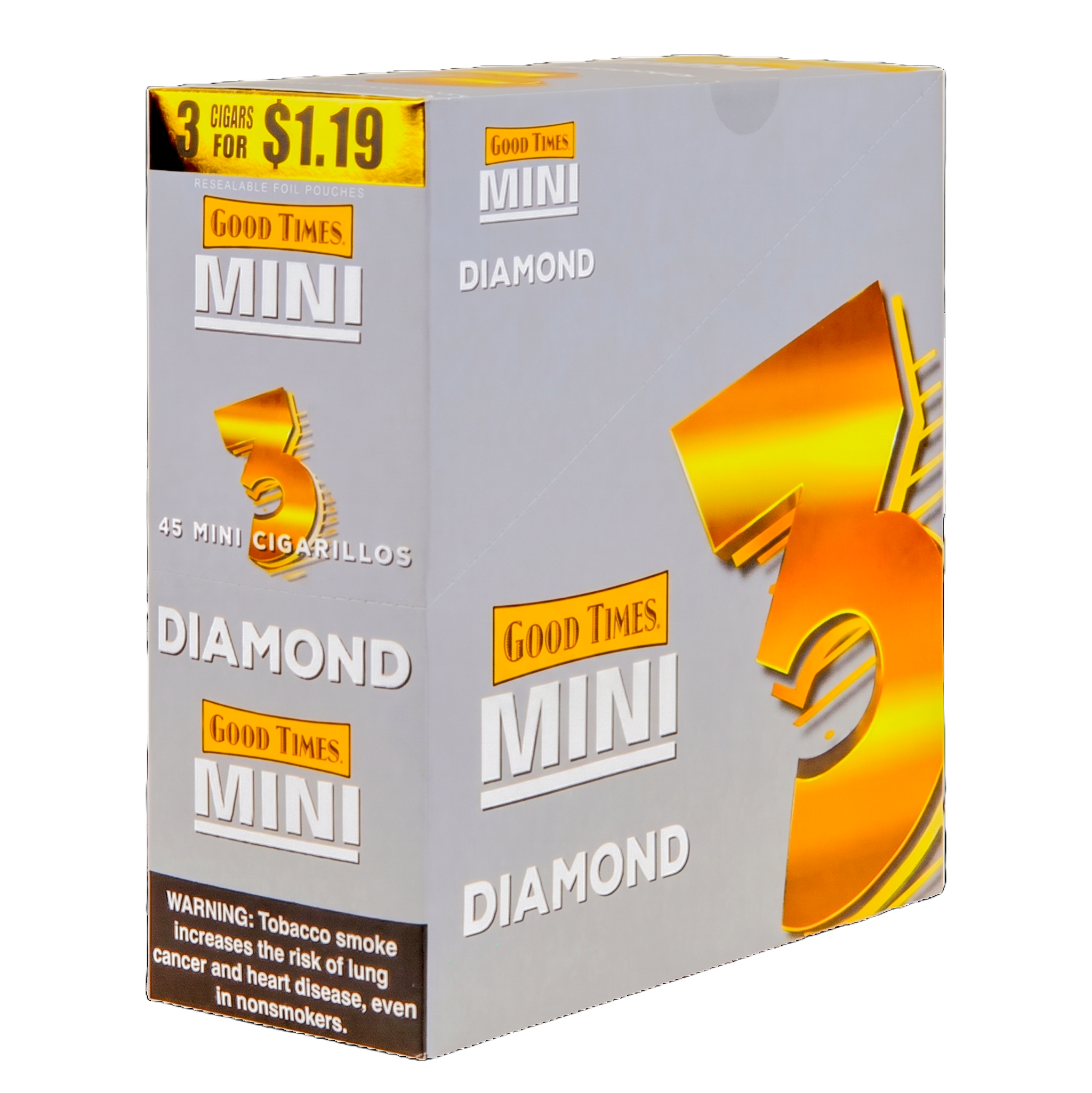 G/T CIG MINI DIAMOND PCH 15/3/1.19