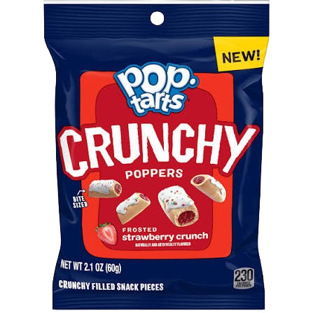 KELL POPTART CRUNCHY POPPERS STRAWB