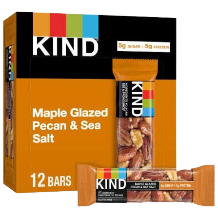 KIND MAPLE PECAN & SEA SALT 12CT