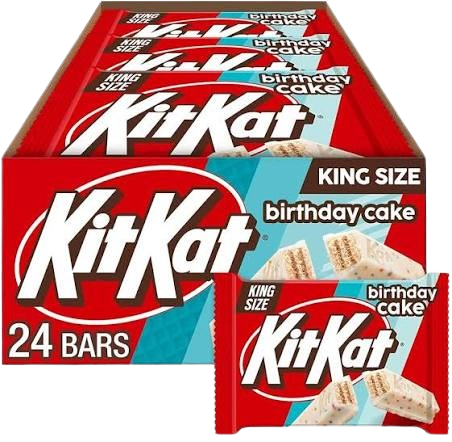 KIT KAT BIRTHDAY CAKE KS 24 CT