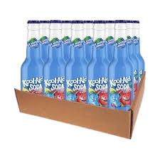 KOOL AID BLUE RAZBRY GLASS 12/12OZ