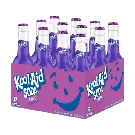 KOOL AID GRAPE GLASS 12/12OZ