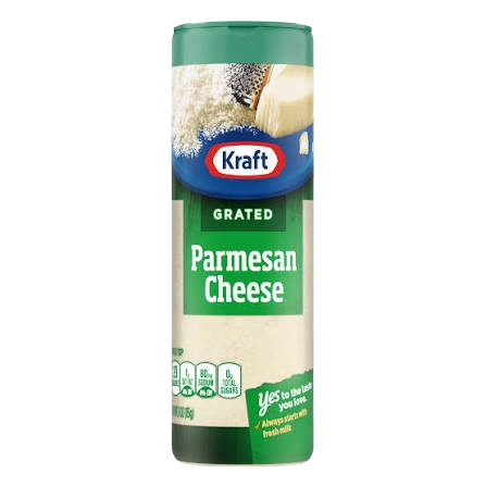 KRAFT GRATED PARMESAN 3 OZ