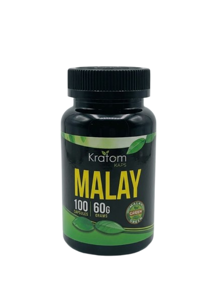 KRATOM KAPS MALAY 60G/100CT BOT