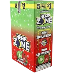 HEMP ZONE WRP KIWI STAW 5FOR$1 15CT