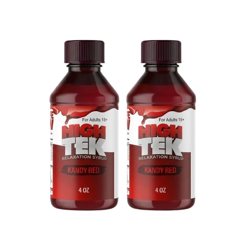 HIGH TEK RELAX SYRUP KANDY RED 4 OZ
