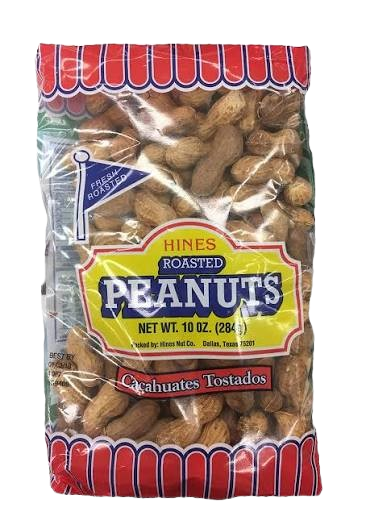 HINES ROASTED PEANUTS 8 OZ BAG