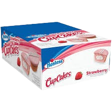 HOSTESS CUP CAKE STRAWBERRY 6/2CT