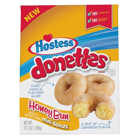 HOSTESS DONETTES HONEY BUN 6/2CT