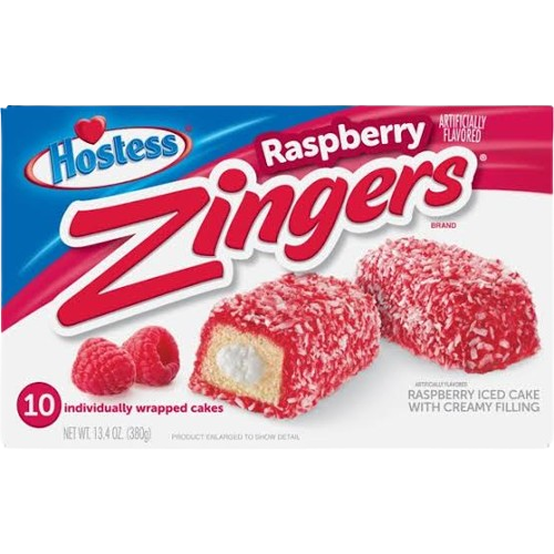 HOSTESS ZINGER RASPBERRY 6/3CT