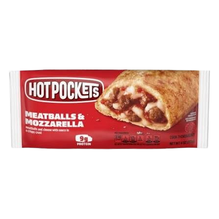 HOT POCKET MEATBALL W/MOZZ 4 OZ