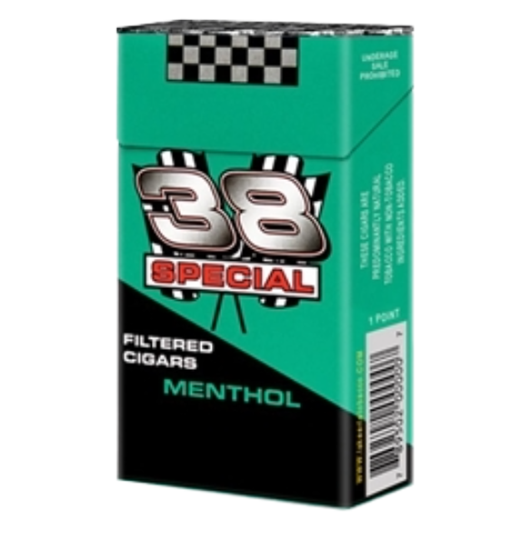 38 SPECIAL FILTER CIGAR GRN MEN 10P