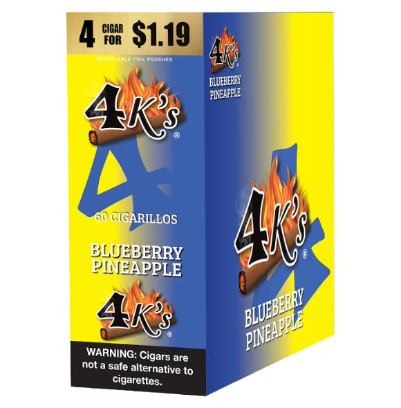 4 KINGS CIGR BLBRY PINAP 15/4/$1.19