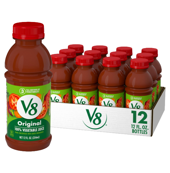V-8 ORIG VEG REG BOTTLE 12/12 OZ