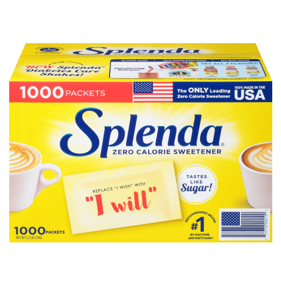 SPLENDA 1000 CT PACKETS