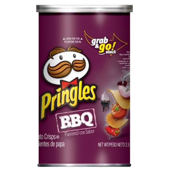 PRINGLES BBQ GRAB & GO 2.50 OZ