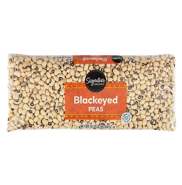 PEAS BLACKEYE DRIED 16 OZ BAG