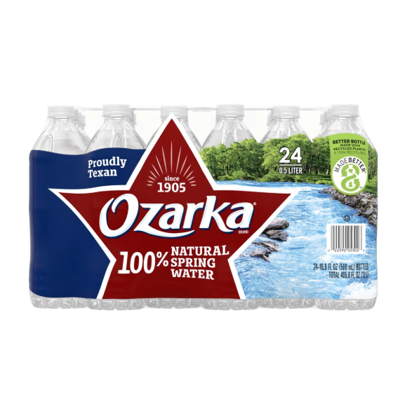 OZARKA SPRING WATER 24/20 OZ