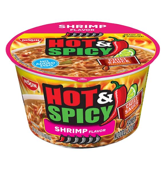 NISSIN CUP NOODLE H & S SHRIMP