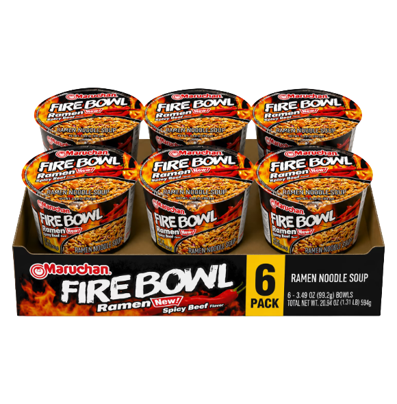 MARUCHAN BOWL FLAMING BEEF 6/3.49 Z