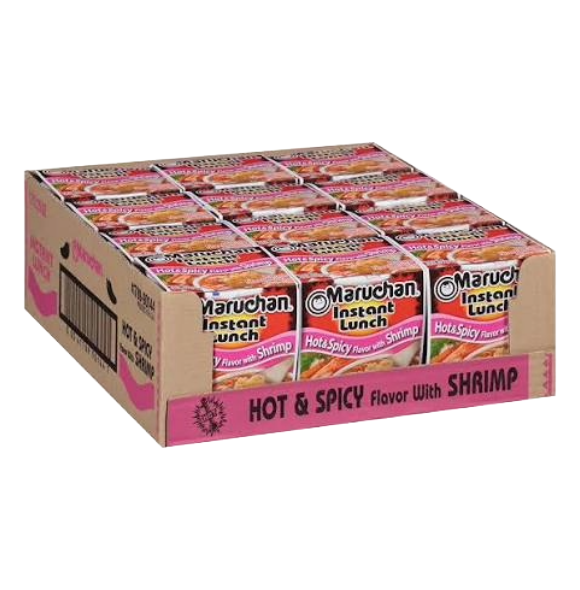 MARUCHAN CUP HOT & SPICY SHRIMP2.25