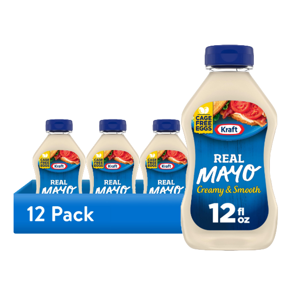 KRAFT MAYONNAISE 12/12 OZ