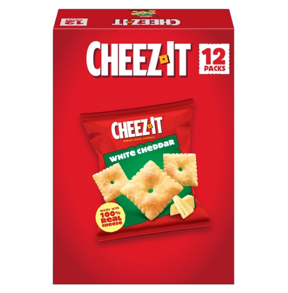 KEB CHEEZ-IT SNAP'D WHITE CHEDDAR