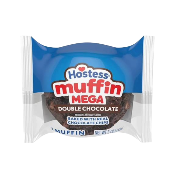 HOSTESS MUFFINS DBL CHOCO MEGA 3CT