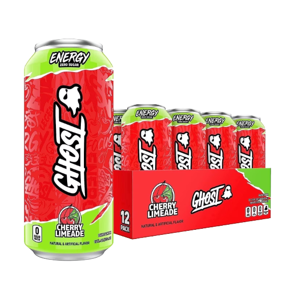 GHOST CHERRY LIMEADE 12/16 OZ
