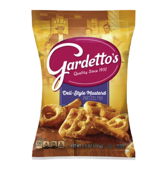GARDETTOS DELI MUSTARD  5.5OZ 7CT