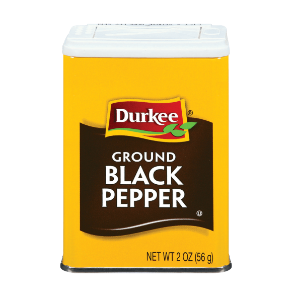 DURKEE GROUND BLACK PEPPER 2 OZ