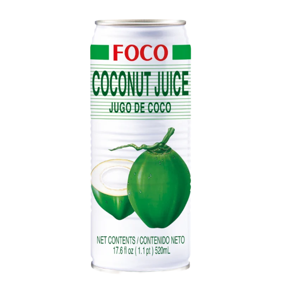 FOCO COCONUT JUICE 12/33.8OZ