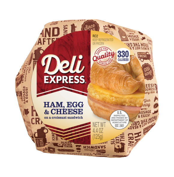 DELI EXPRESS HAM EGG CHEESE CROIS