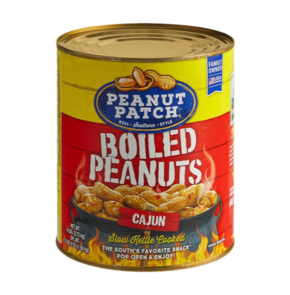 BOILED PEANUTS CAJUN 6/#10 CANS
