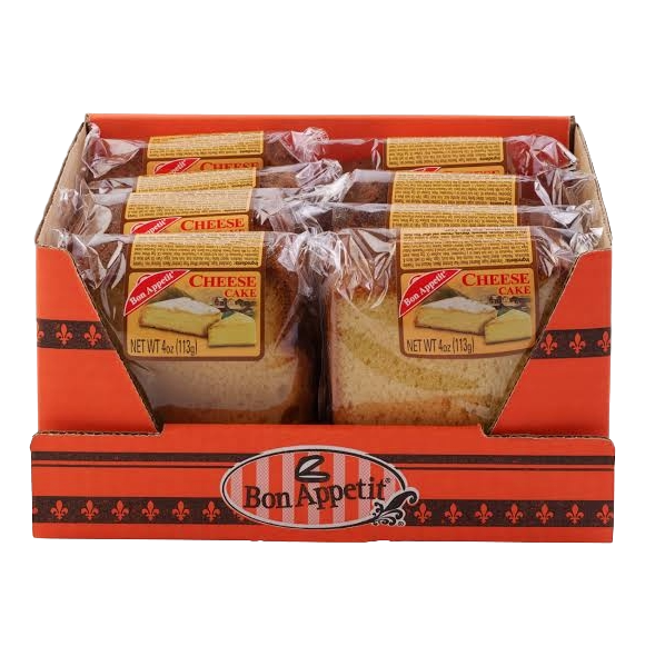 BON APPT SLICED CHEESE CAKE 6/8CT