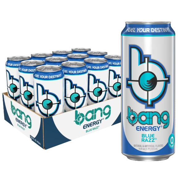 BANG ENERGY BLUE RSPY 12 CT 16OZ