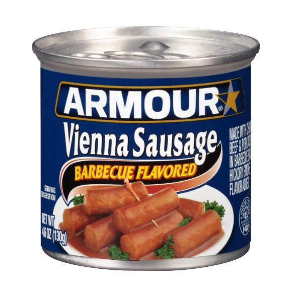 ARMOUR VIENNA SAUSAGE BBQ  4.6