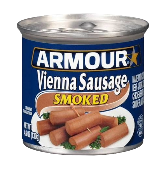 ARMOUR VIENNA SAUSAGE SMOKED 4.6 OZ
