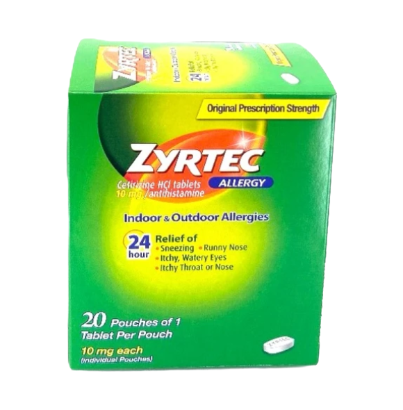 ZYRTEC ALLERGY 2OCT DSP