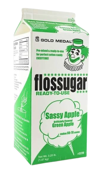 FLS/SGR GREEN APPLE 3.25LB