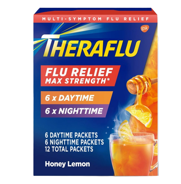 THERA FLU SEVERE COLD HONEY 20CT