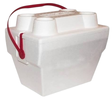 FOAM ICE CHEST W/HNDL 6/22QT