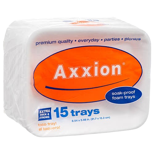 FOAM TRAY AXXION 15CT