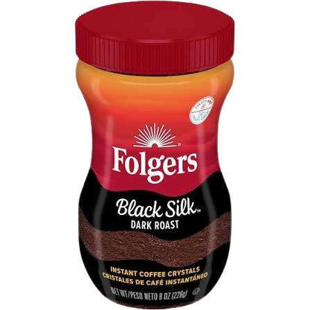 FOLGERS INST COFFEE 6/8 OZ JARS