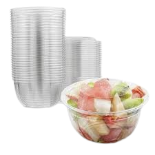 FOOD CONTAINER PLASTIC SALAD 32 OZ